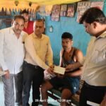 वितरित किए हाइजीन किट