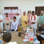 रीवा जिला शाखा द्वारा निःशुल्क स्वास्थ्य परीक्षण शिविर आयोजित